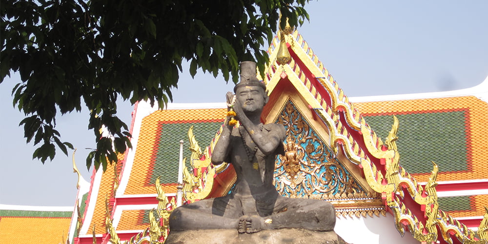 タイの寺院風景